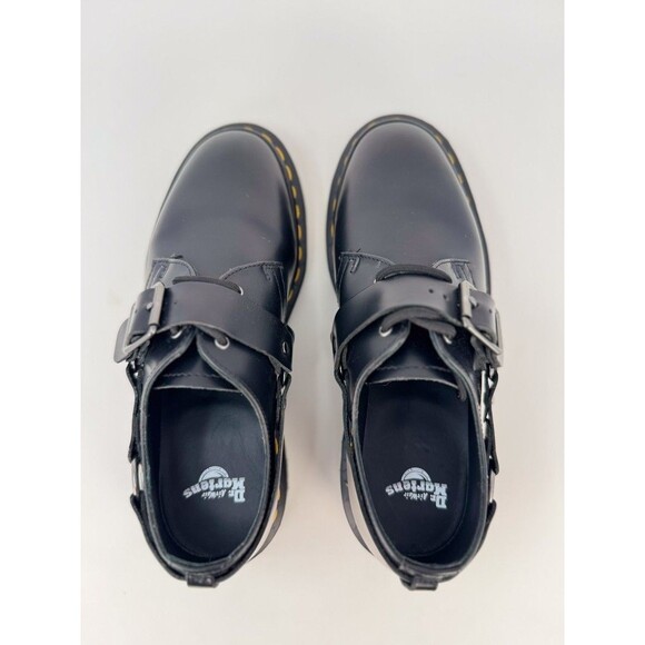Dr Martens Henree  Mens Shoes Black Polished Smooth Leather Buckle Derby US 6 main image 8